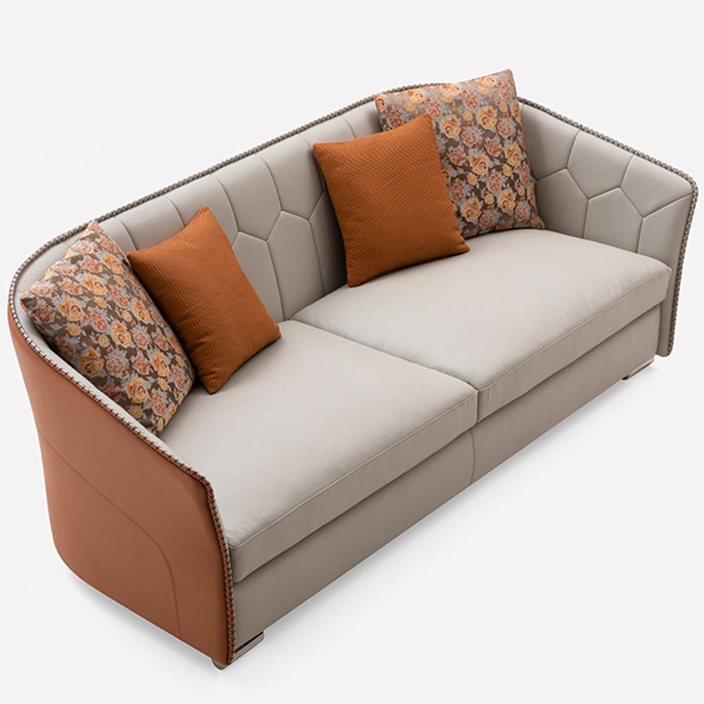 Aberdeen unik design sofa i mikrofiber.